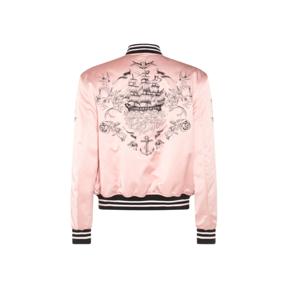 알렉산더 맥퀸 코튼 봄버 자켓 핑크(Alexander McQueen Cotton Bomber Jacket Pink) - 2