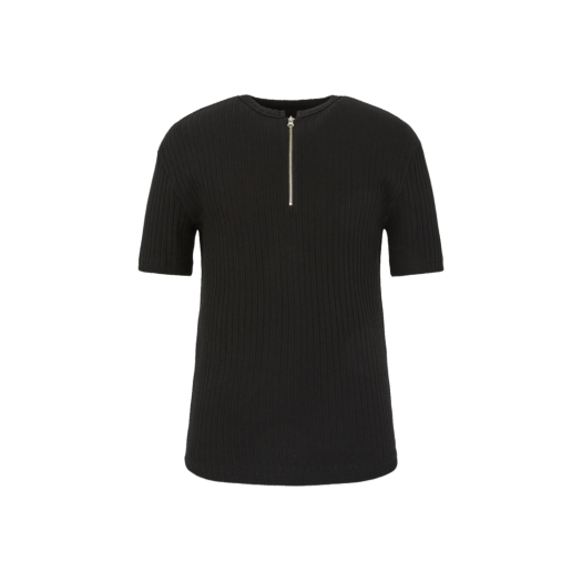 DNBESSTS22BK DNSR Muscle Fit Half-Zip T-Shirt Black