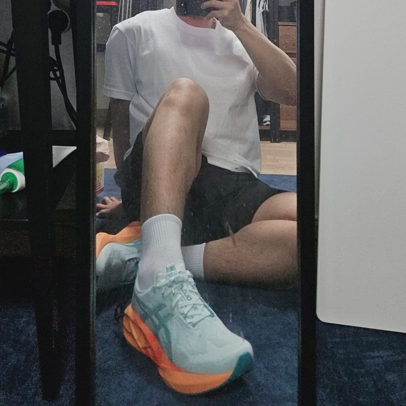 Asics Novablast 5 Soothing Sea Wave Teal 착용 스타일