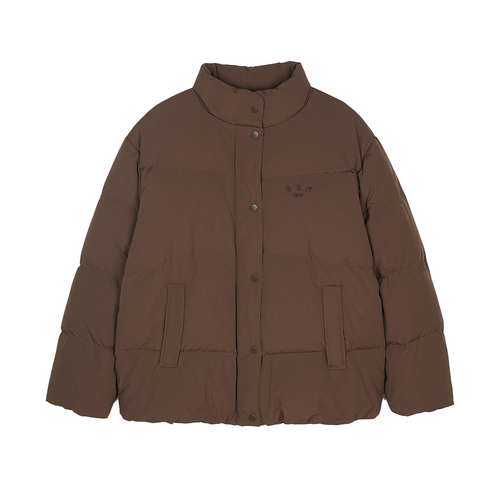BS4FJP781BR Bensimon Puffer Duck Down Jacket Brown