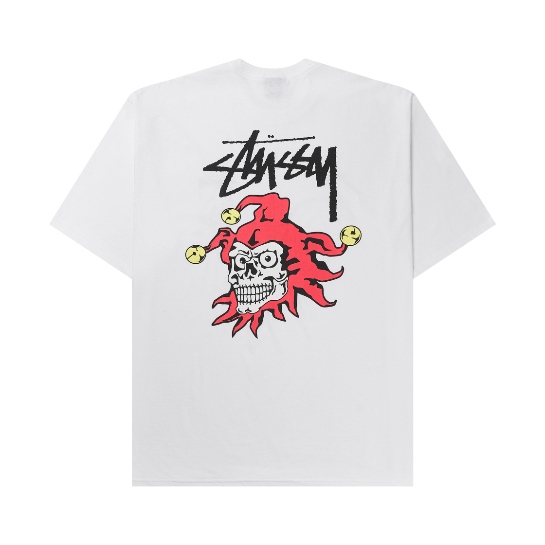 1905153 Stussy Joker T-Shirt White - 대표 이미지 #1