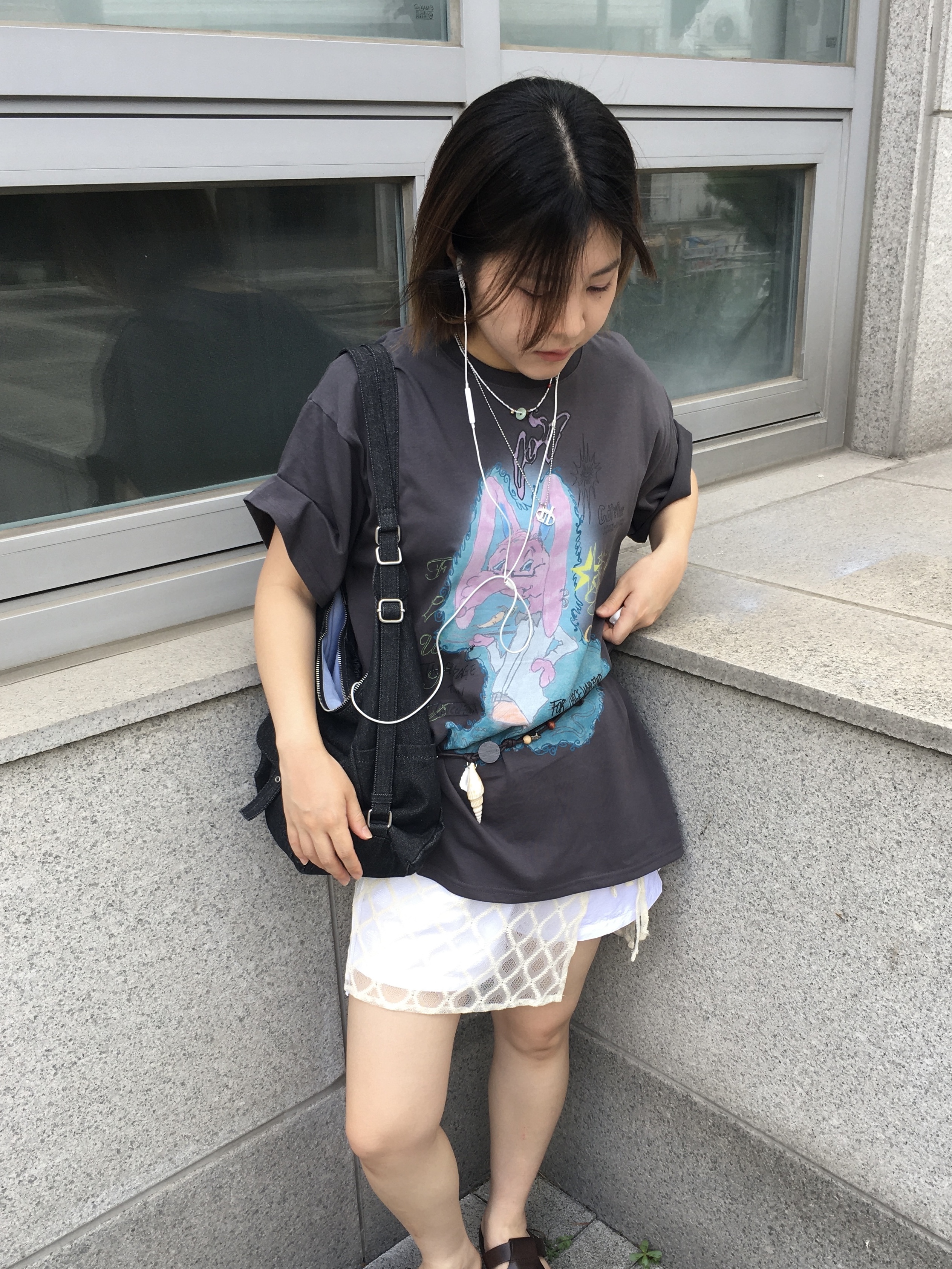 Jerusalem Sandals No.1063 Michael Slide Brown 착용 스타일 - 4