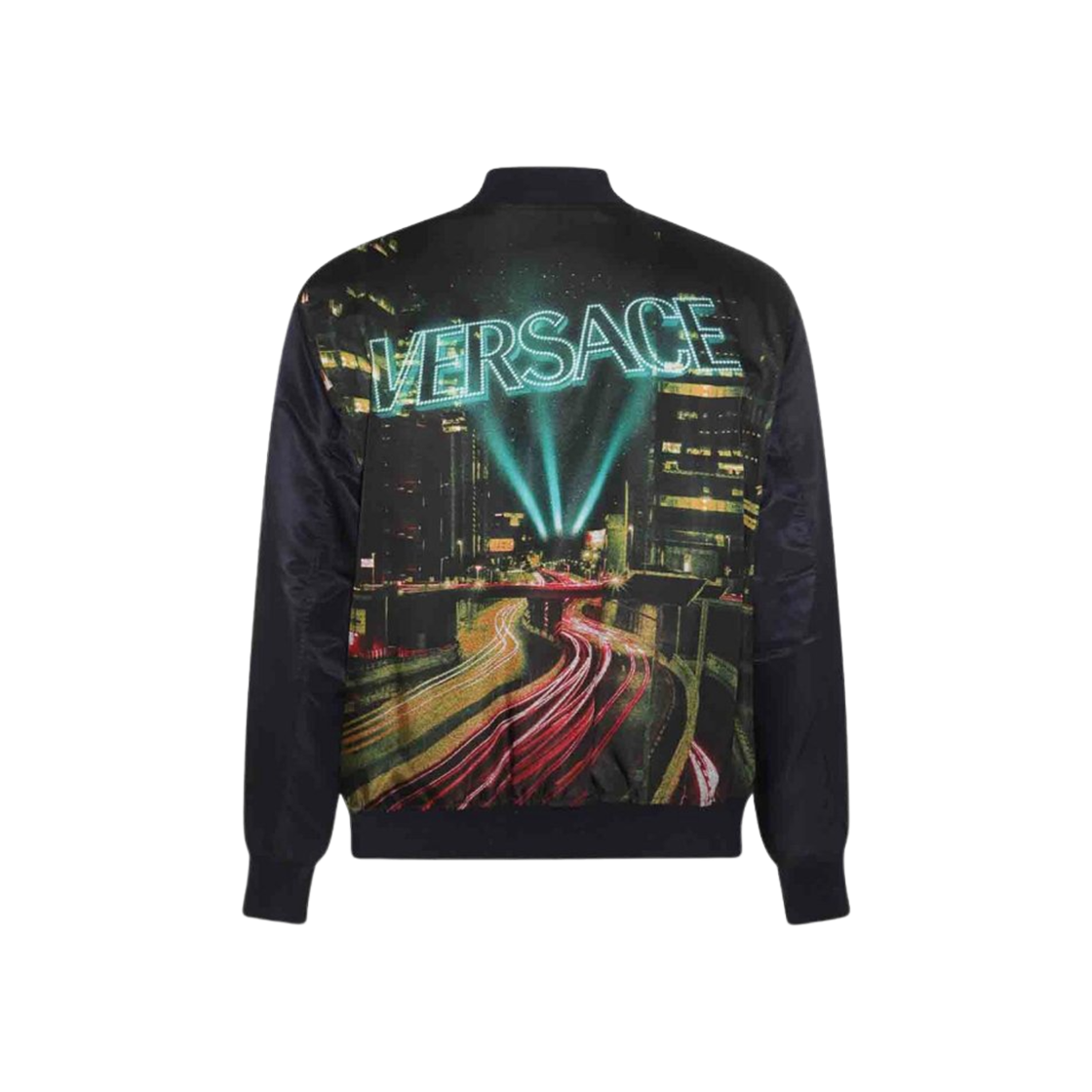 1012584-1A09086-5X000 Versace City Light Print Blouson Multicolor
