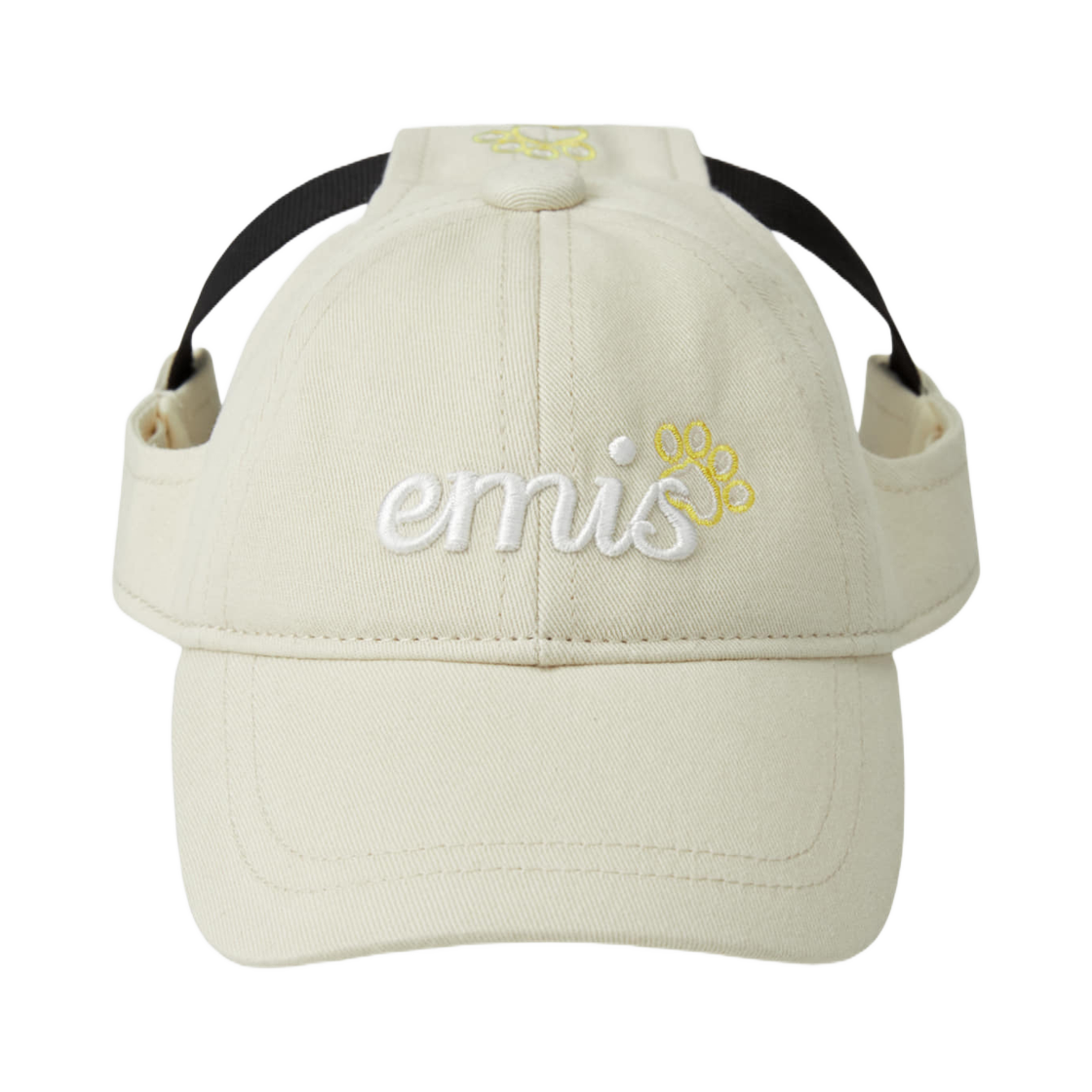 이미스 펫 레터링 로고 볼캡 아이보리(Emis Pet Lettering Logo Ball Cap Ivory)