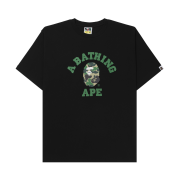 BAPE ABC Camo College T-Shirt Black Green