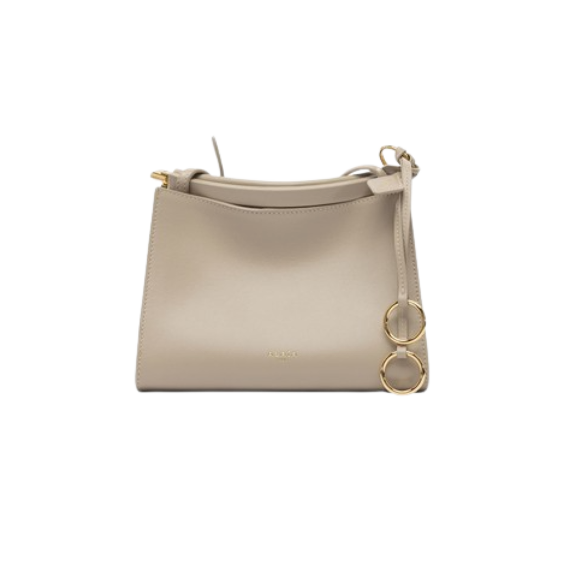 알라이아 르 클릭 스몰 카프스킨 스퀘어 백 베이지(Alaia Le Click Small Square Bag in Calfskin Beige)