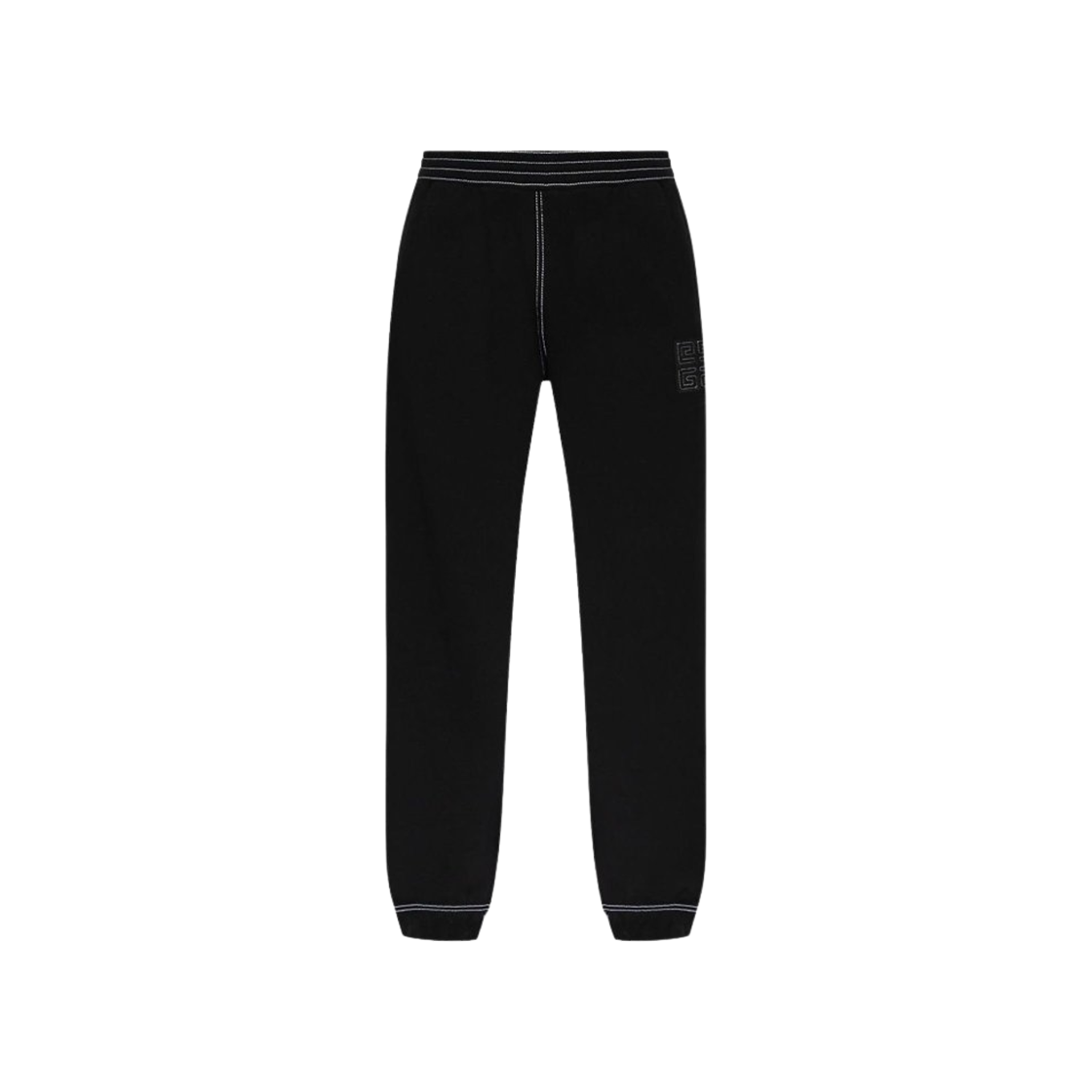 지방시 코튼 스웨트팬츠 블랙 화이트(Givenchy Cotton Sweatpants Black White)