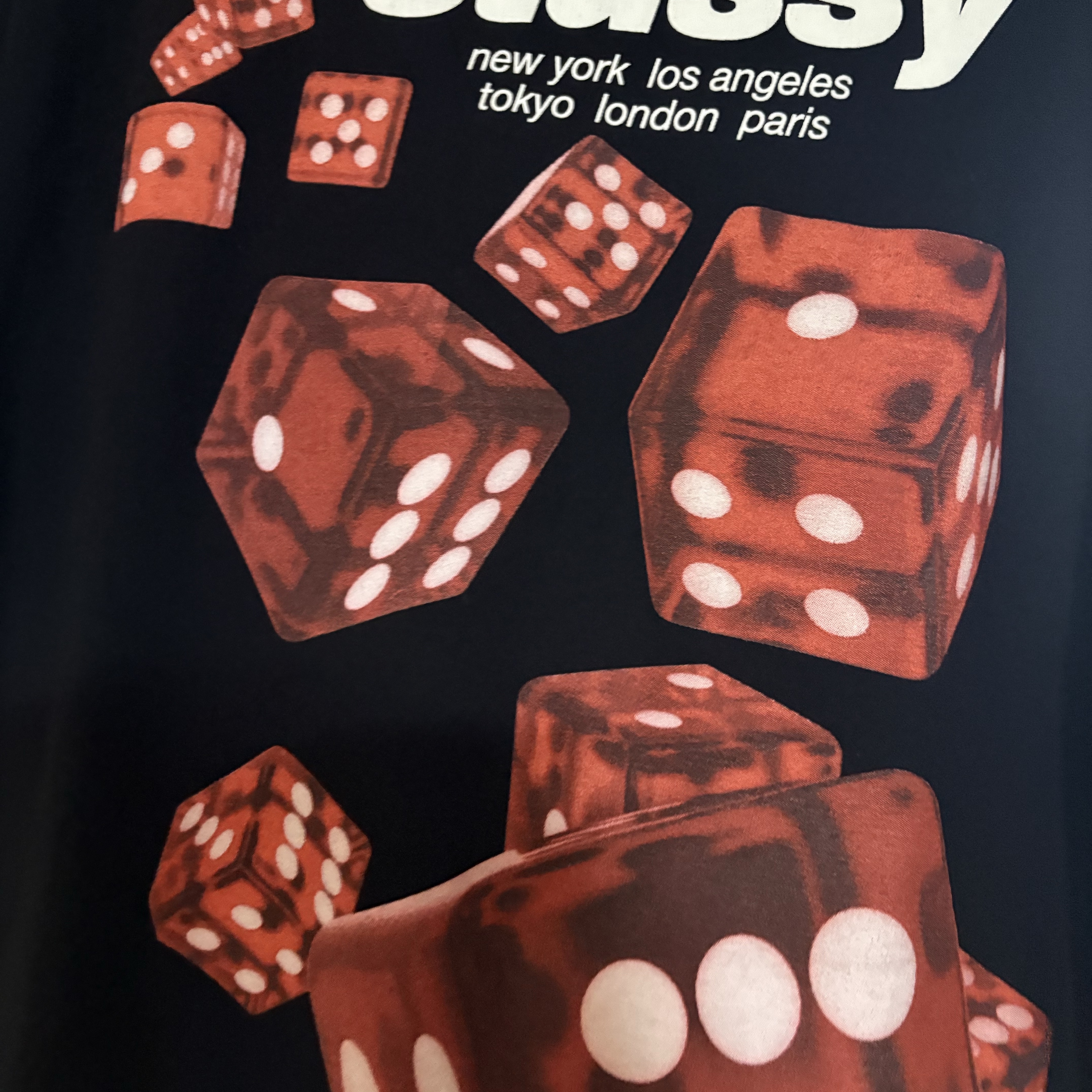 Stussy Rollers T-Shirt Black 착용 스타일