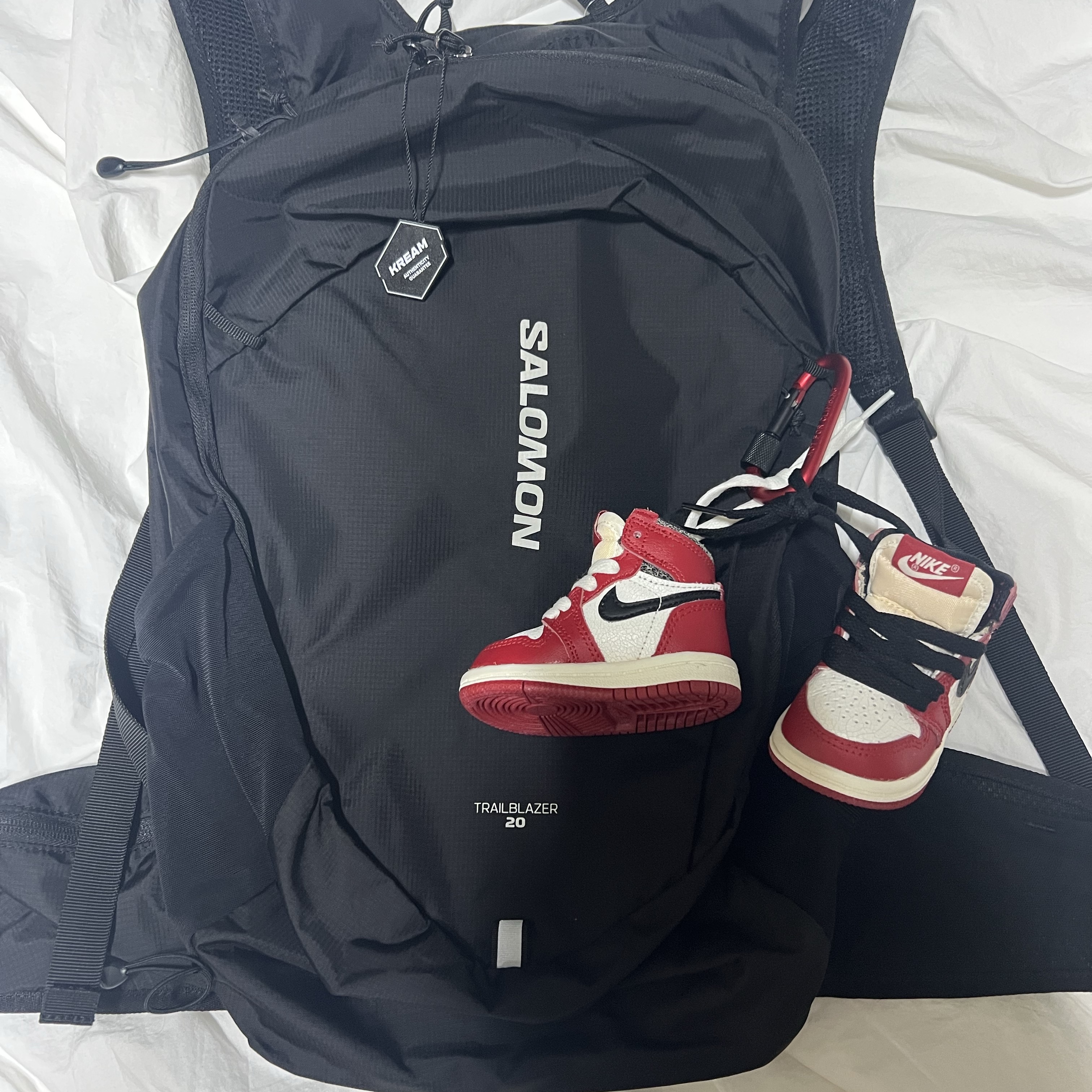 Salomon Trailblazer 20 Black, (TD) Jordan 1 Retro High OG Chicago 2022 착용 스타일 - 1