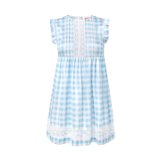 (W) Haus Nowhere x Shushu/Tong Pajama One Piece Blue Check