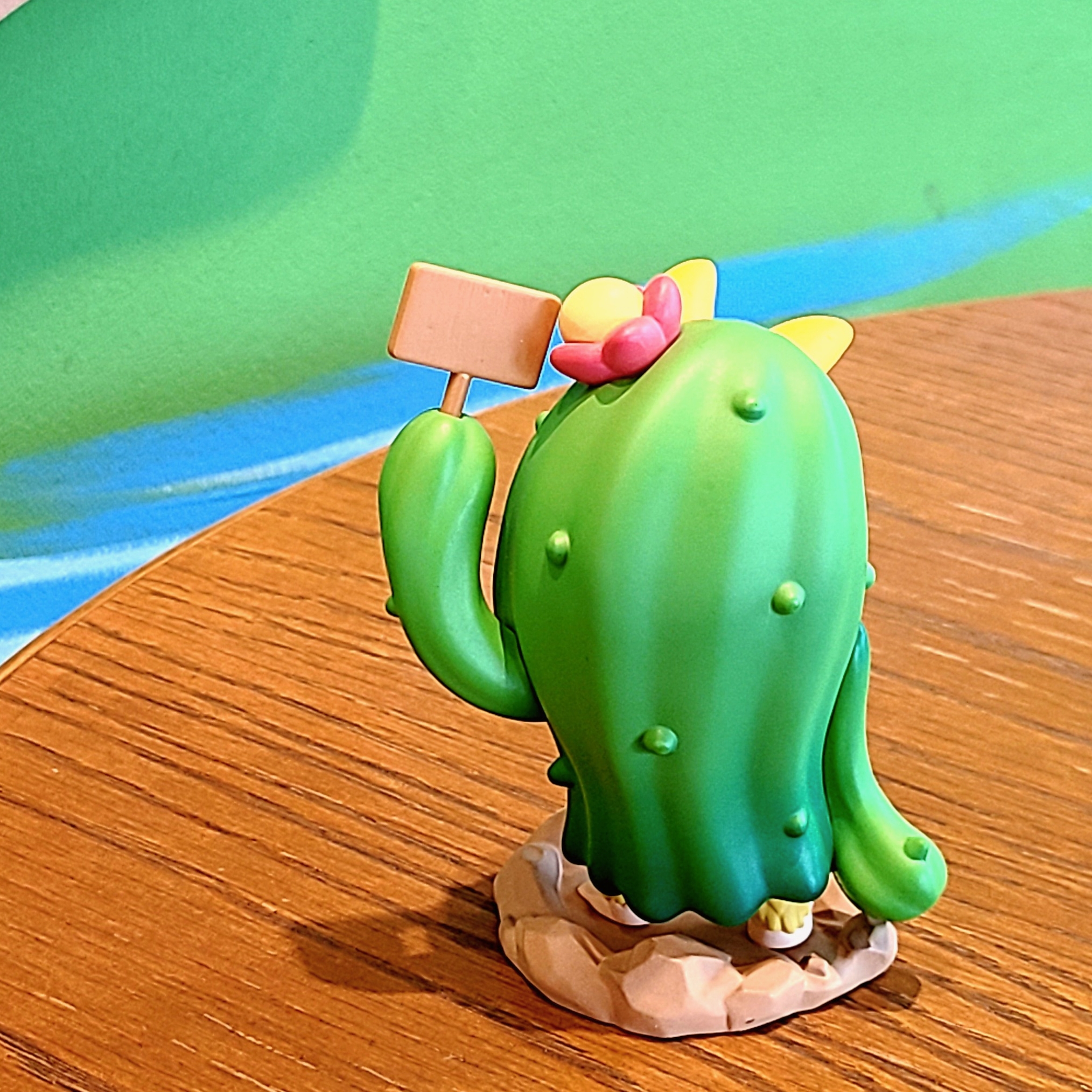 Pop Mart Labubu Almost Hidden Series Cactus (Opened Case) 착용 스타일 - 3