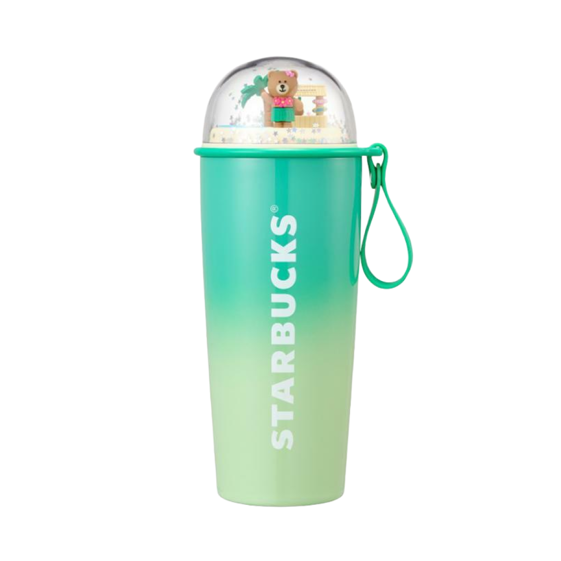 스타벅스 SS 알로하 처비돔 텀블러 473ml(Starbucks SS Aloha Chubby Dome Tumbler 473ml) - 1