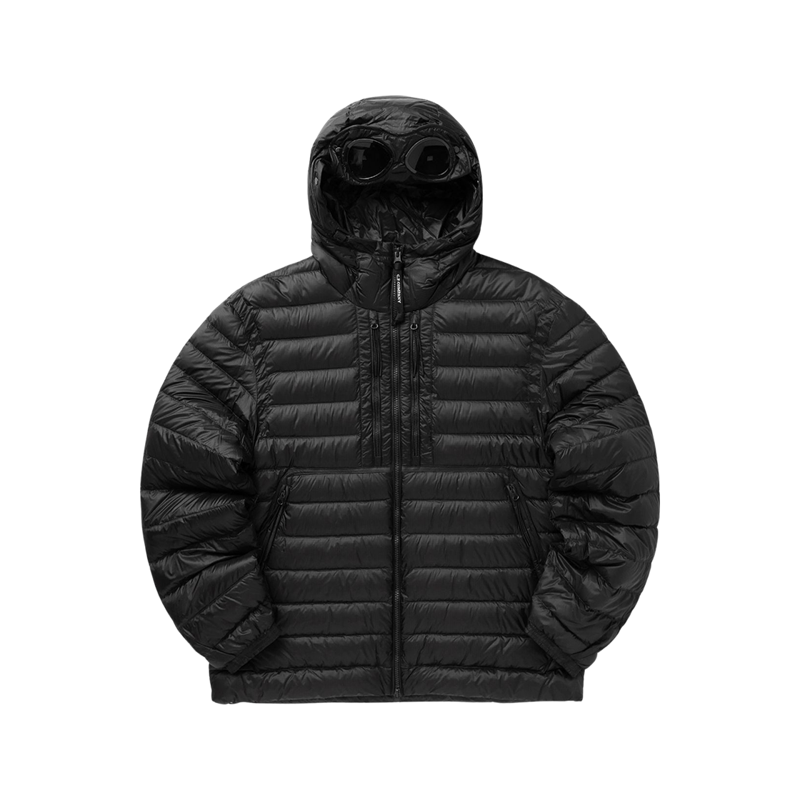 C.P. 컴퍼니 D.D 쉘 고글 다운 자켓 블랙 - 25FW(C.P. Company D.D. Shell Goggle Down Jacket Black - 25FW)