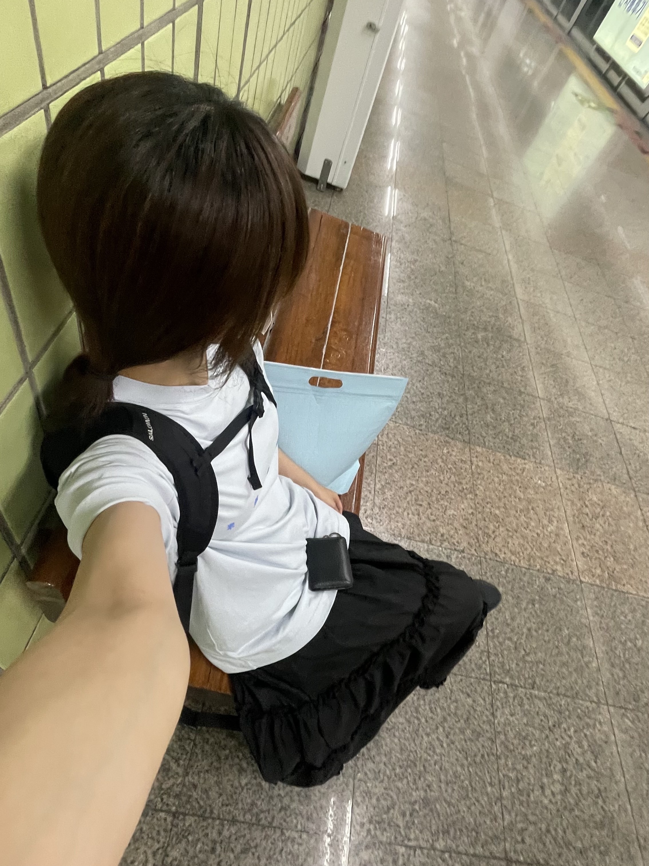 Sansan Gear Chan T-Shirt Ice Grey, Sansan Gear Chan T-Shirt Ice Grey - 25SS 착용 스타일