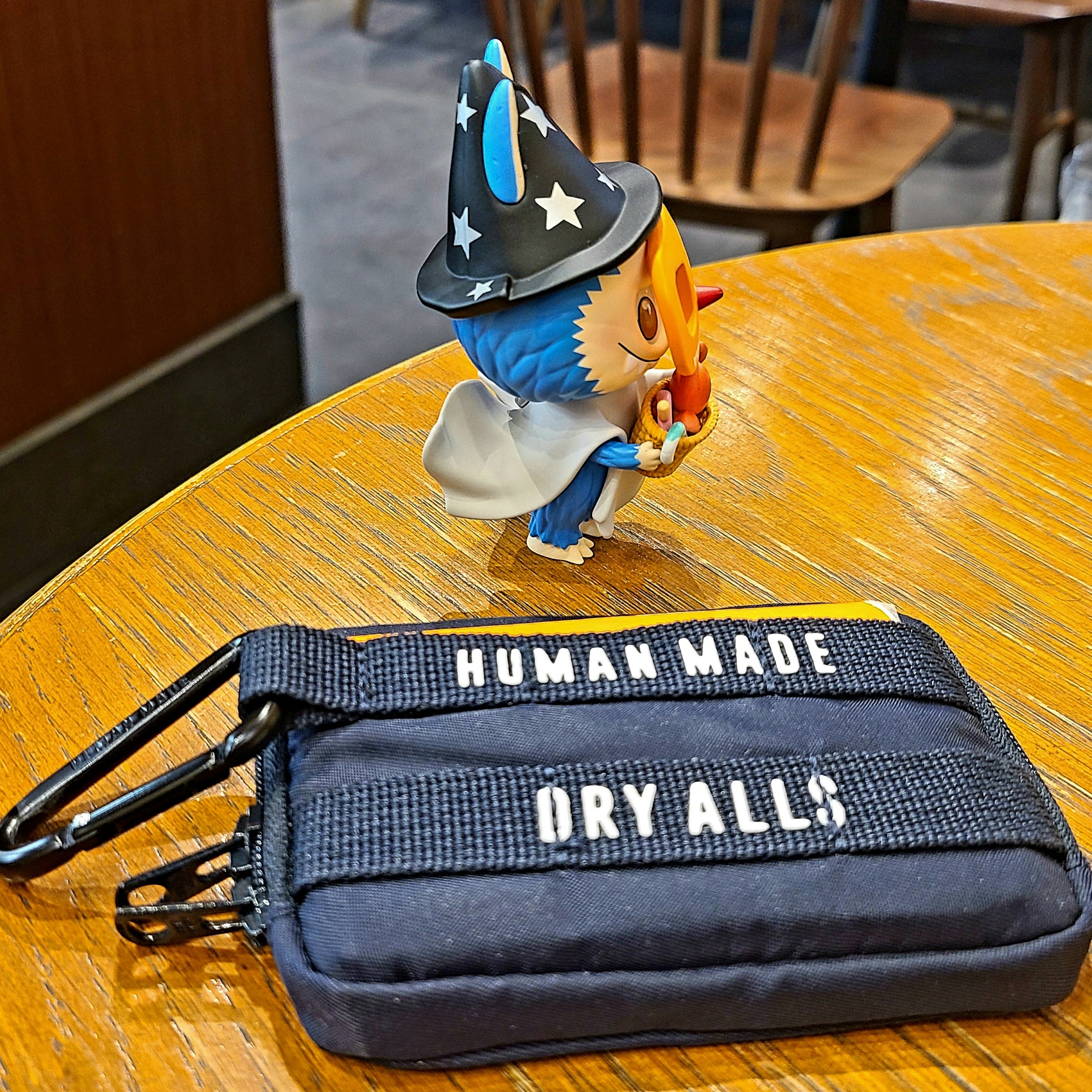 Human Made Military Card Case Navy, Pop Mart Labubu Trick Or Treat Blister 착용 스타일 - 1