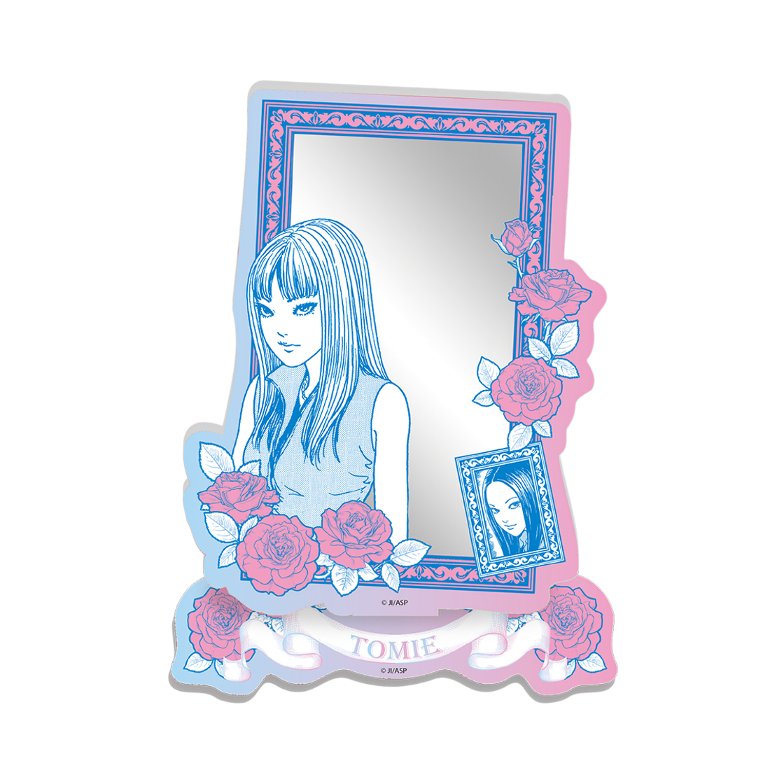 키쿠 이토준지 토미에 모음 아크릴거울(KIKU Junji Ito Tomie Gathering Acrylic Mirror)