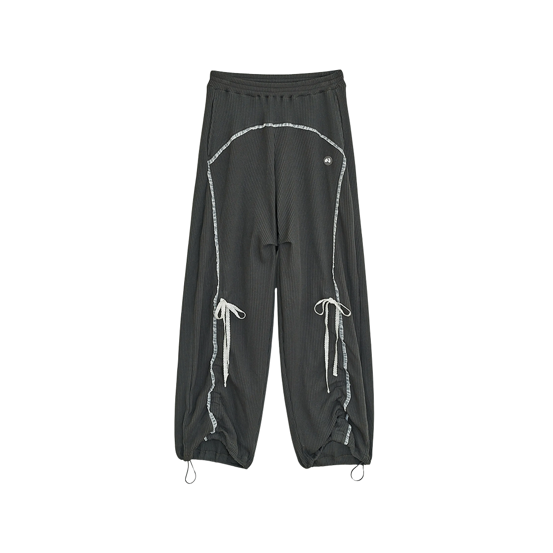 - (W) hugyourskin Lace Jogger Pants Charcoal