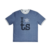 Tansanmagnesium Ringer T-Shirt Blue