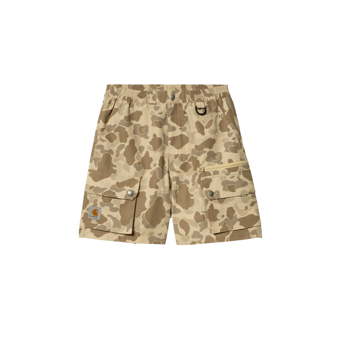 칼하트 WIP 어윈 쇼츠 데저트 덕 카모