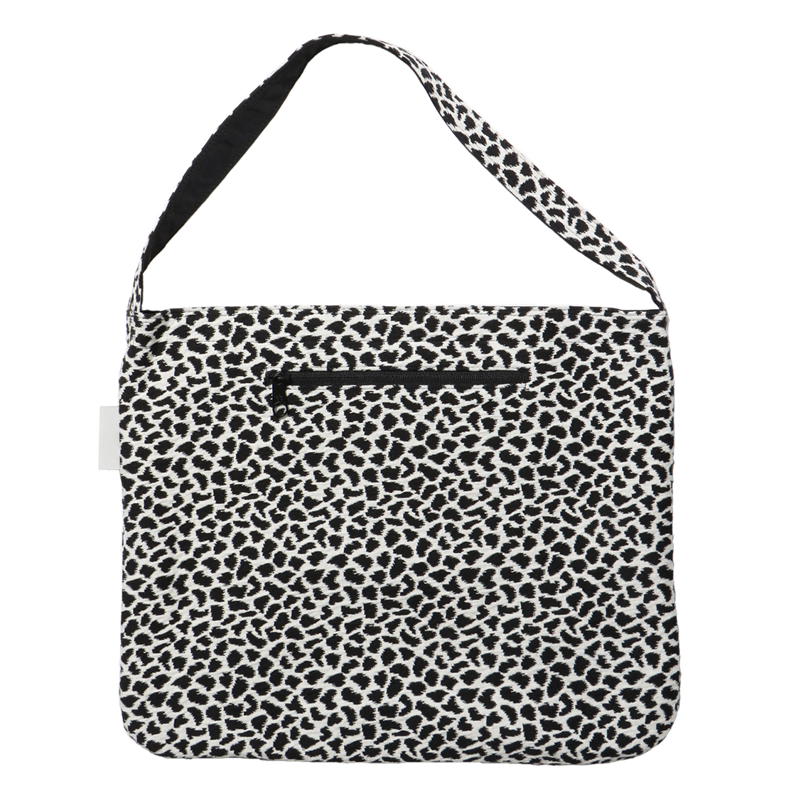 버빌리안 시오 리버서블 에코백 숏블랙호피&블랙(Bubilian Seio Reversible Eco Bag Shortblack leopard print&Black) - 6