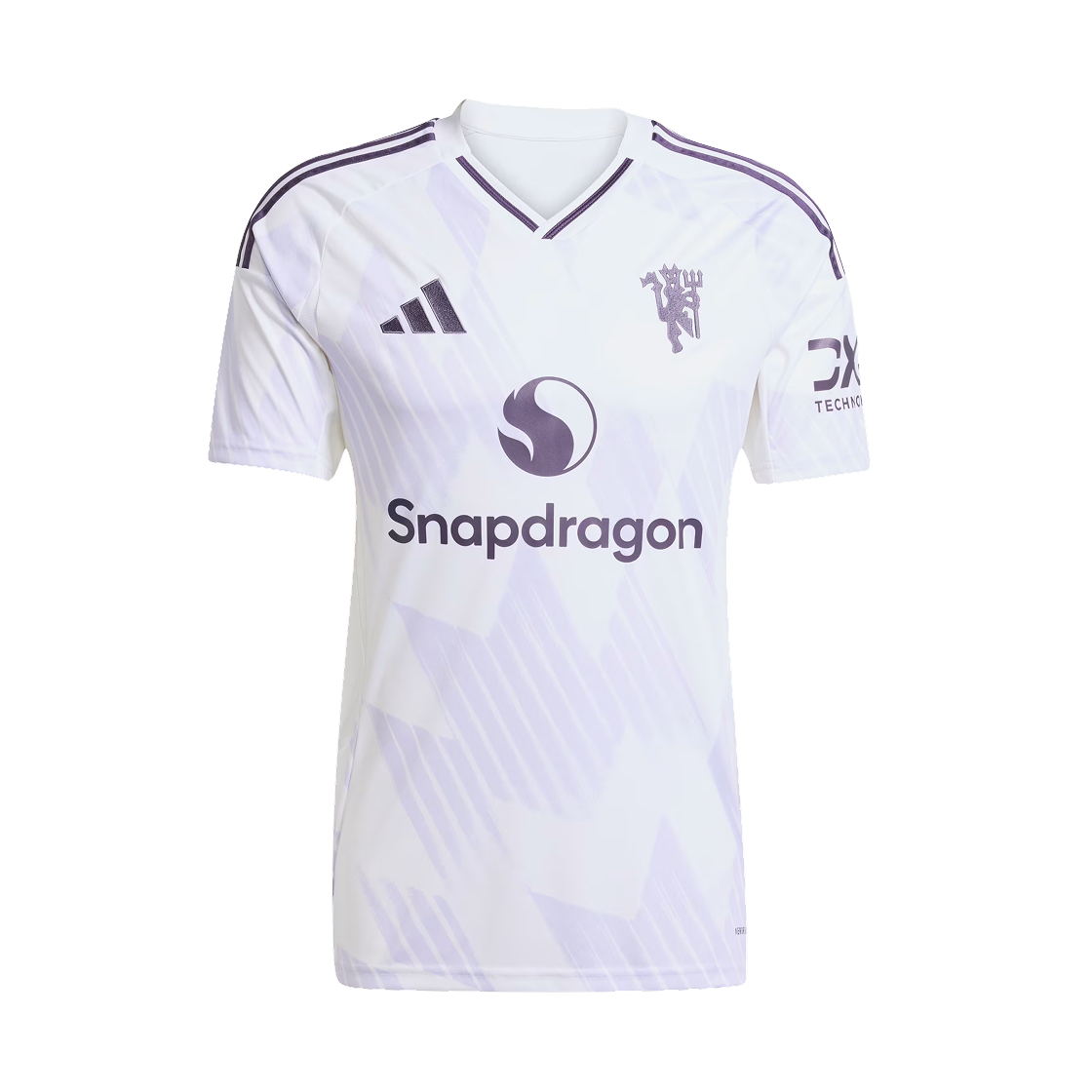 아디다스 맨체스터 유나이티드 2025/26 어웨이 저지 화이트 - KR 사이즈 (논 마킹 버전)(Adidas Manchester United 2025/26 Away Jersey White - KR Sizing (Non Marking Ver.))