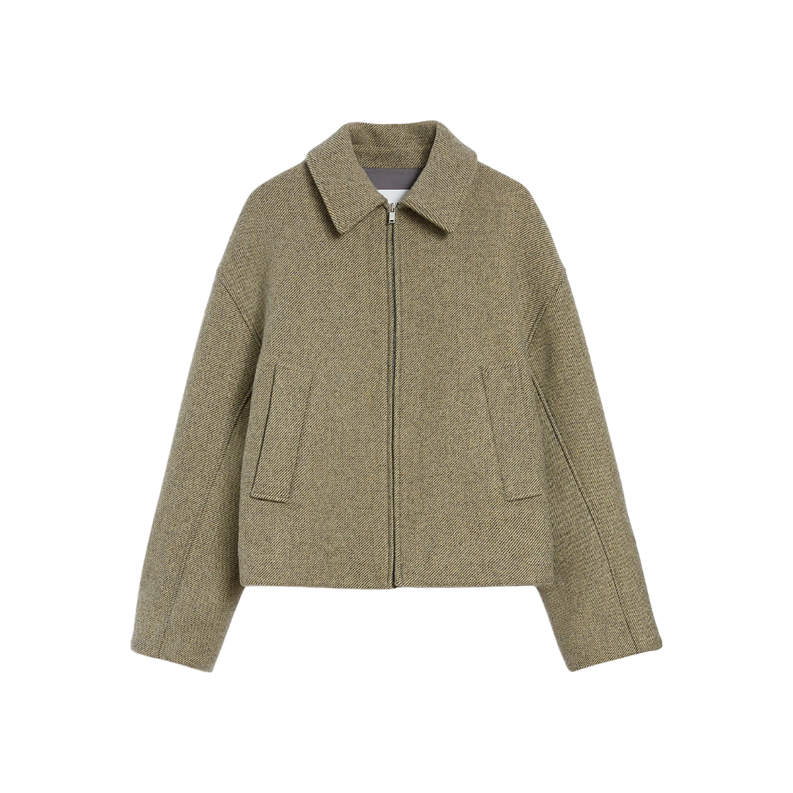 질 샌더 울 개버딘 패딩 블루종 파인(Jil Sander Wool Gabardine Padded Blouson Pine)