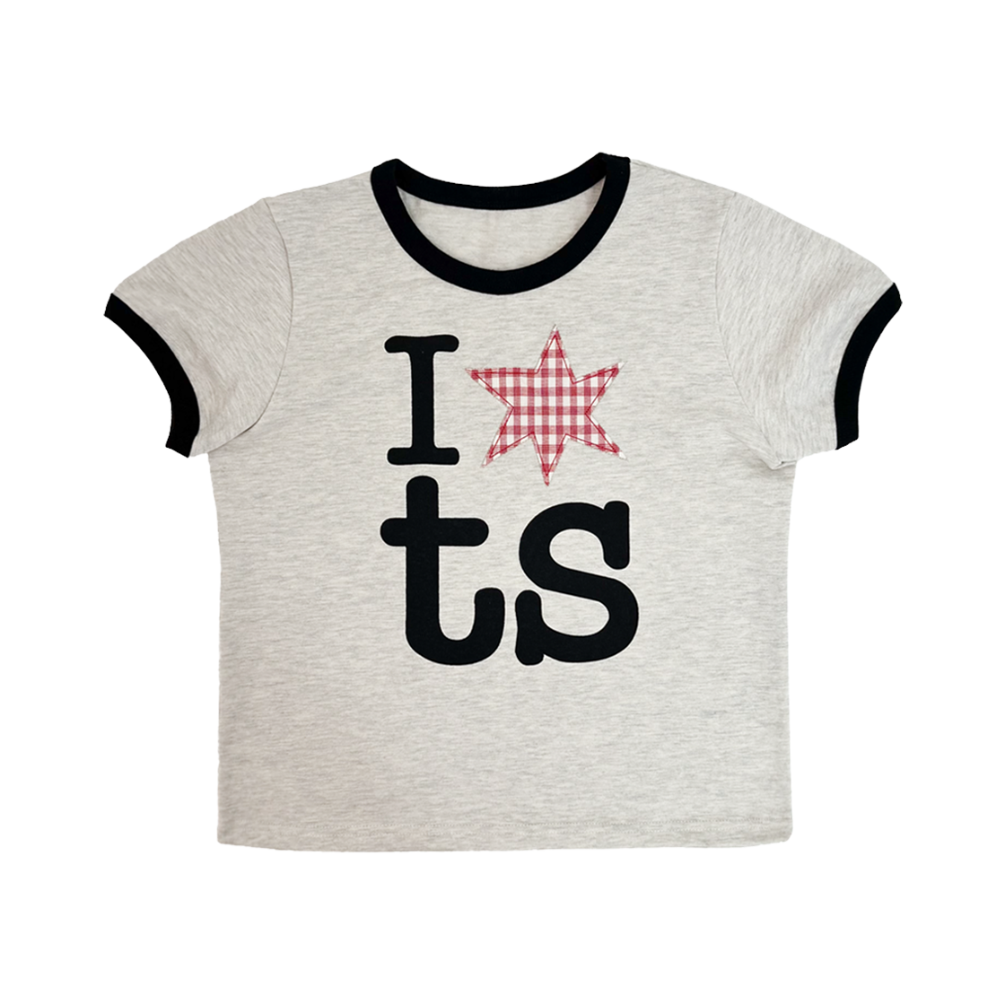 (W) 탄산마그네슘 링거 티셔츠 아이보리((W) Tansanmagnesium Ringer T-Shirt Ivory)