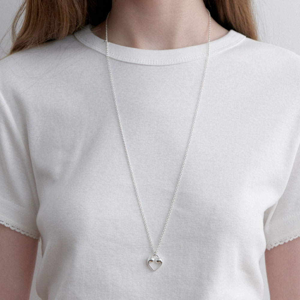 러브미몬스터 볼드 몬트 롱 체인목걸이 실버(lovememonster Bold Mont Long Chain Necklace Silver) - 2