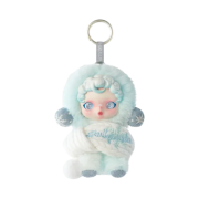 Pop Mart Skullpanda Winter Symphony Series Keyring Song of Snow (Opened Case)