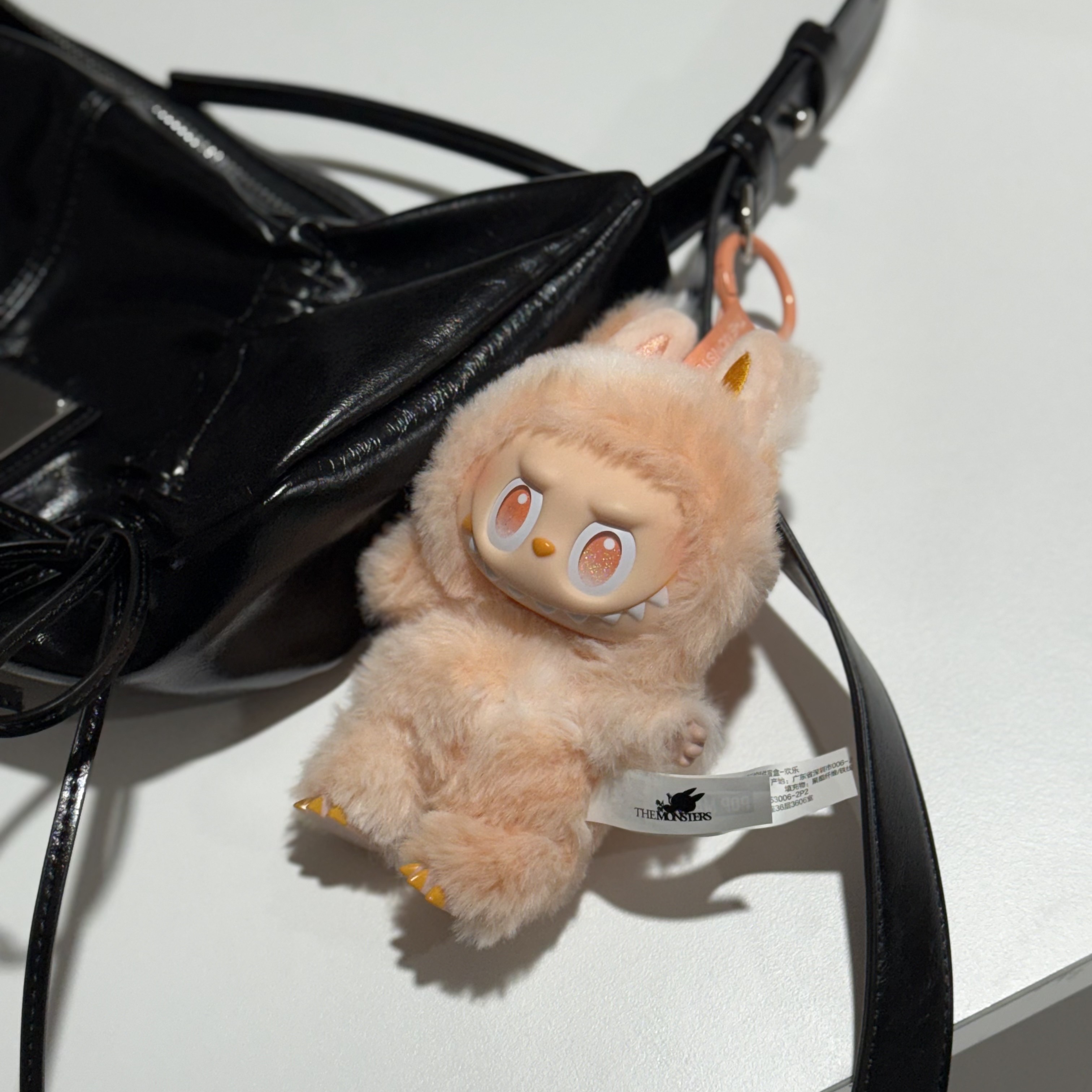 Pop Mart Labubu The Monsters Highlight Series Happiness Keyring (Opened Case) 착용 스타일 - 3