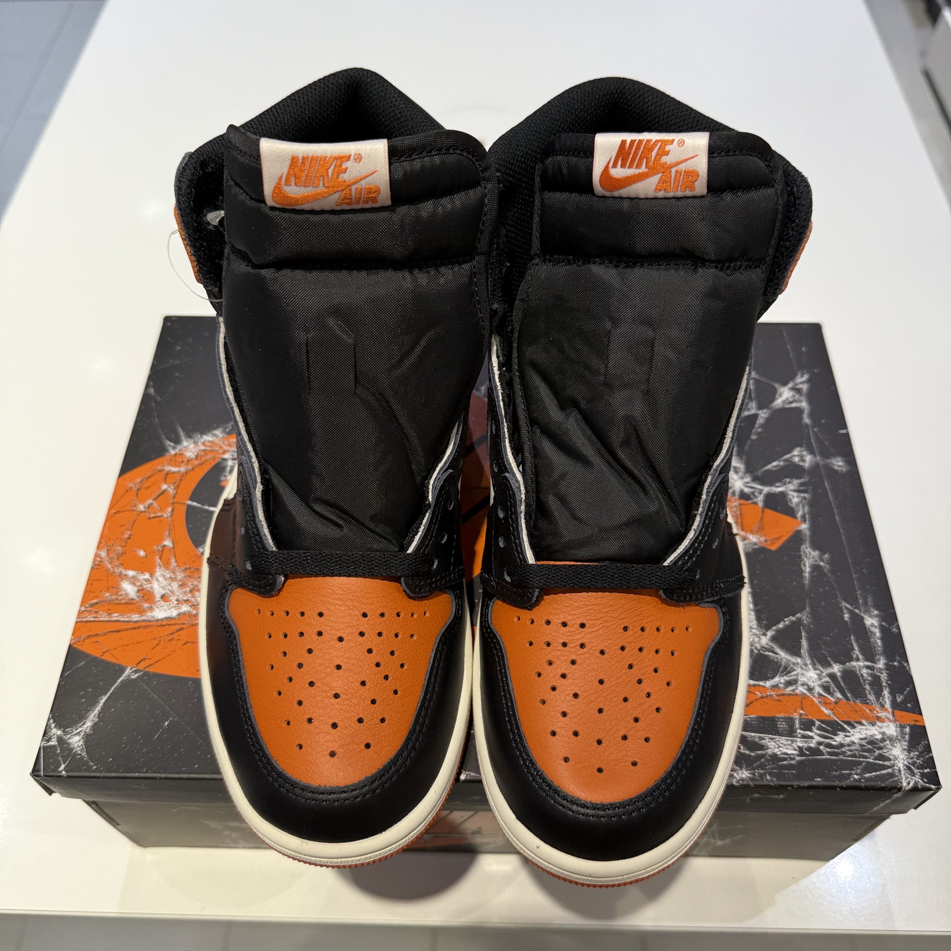 Jordan 1 Retro High OG Shattered Backboard 착용 스타일 - 1