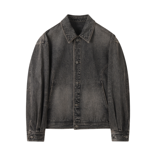 CWSAW25202BKX Customellow Vintage Denim Shirt Brown