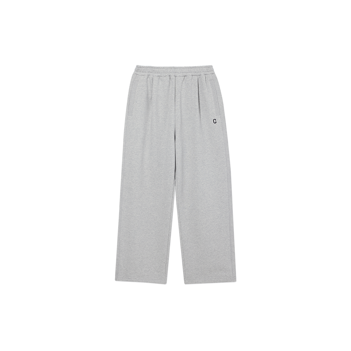 CO2501PT31MG Covernat Semi Wide-Fit C Logo Sweat Pants Melange Gray