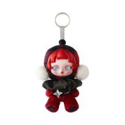 Pop Mart Skullpanda Winter Symphony Series Keyring Rock On (Opened Case)