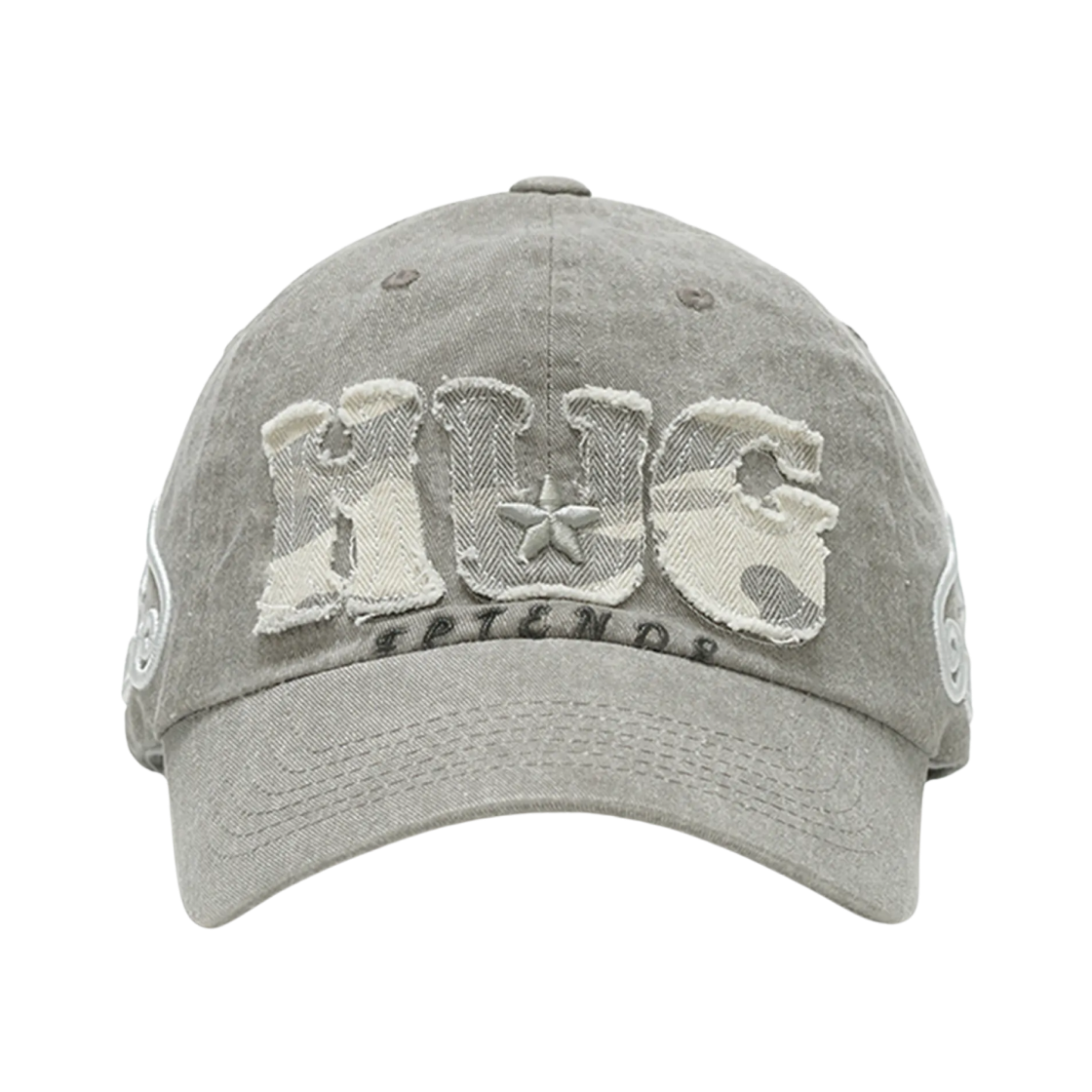 (W) 허그유어스킨 허그 프렌즈 캡 카모((W) hugyourskin Hug Friends Cap Camo) - 2