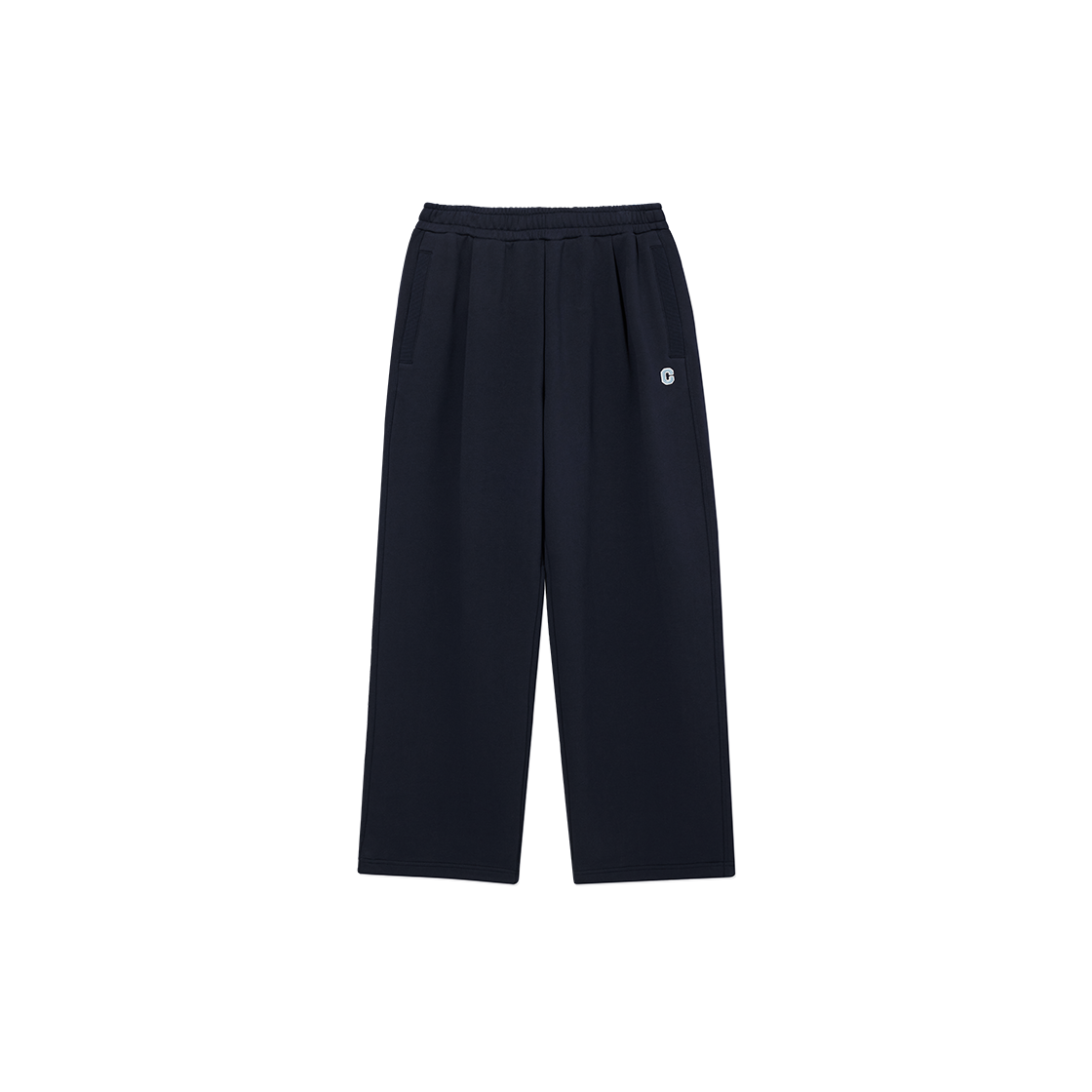 CO2501PT31DN Covernat Semi Wide-Fit C Logo Sweat Pants Dark Navy