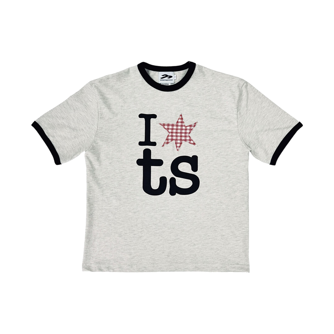 탄산마그네슘 링거 티셔츠 아이보리(Tansanmagnesium Ringer T-Shirt Ivory)