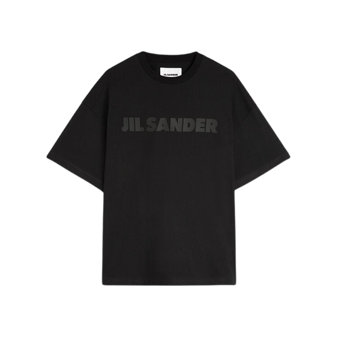J21GC0168-J20243-001 Jil Sander Logo T-Shirt Black