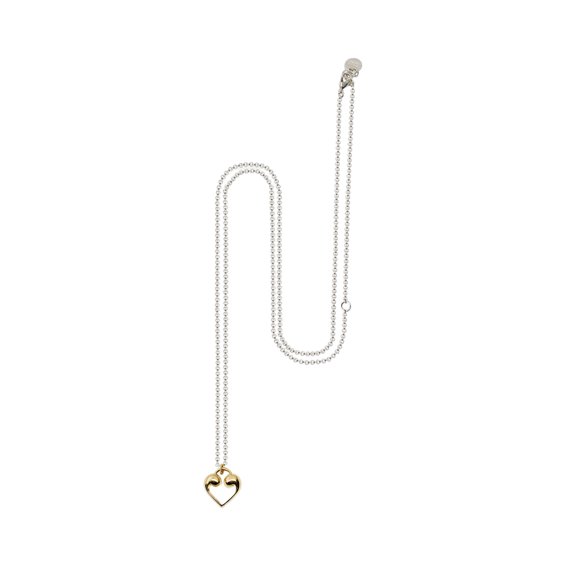 L251MNK130 lovememonster Bold Mont Long Chain Necklace Combi