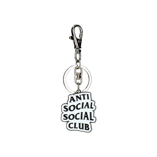 TI25B3401711 ASSC Wave Logo Keychain Black White