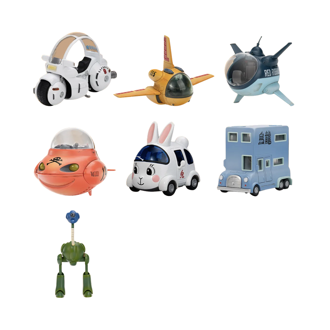 팝마트 드래곤볼-알로이 베히클스 시리즈 피규어 미개봉 랜덤박스 (6개입)(Pop Mart Dragon Ball-Alloy Vehicles Series Figures Sealed Case (6 Blind Boxes)) - 2