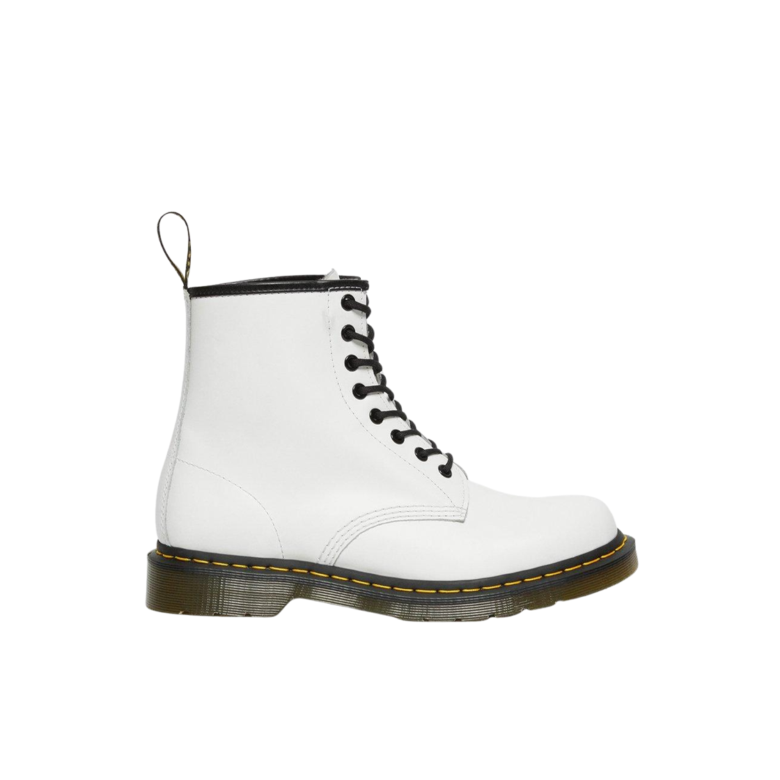 11822100 Dr. Martens 1460 Smooth Leather Lace Up Boots White