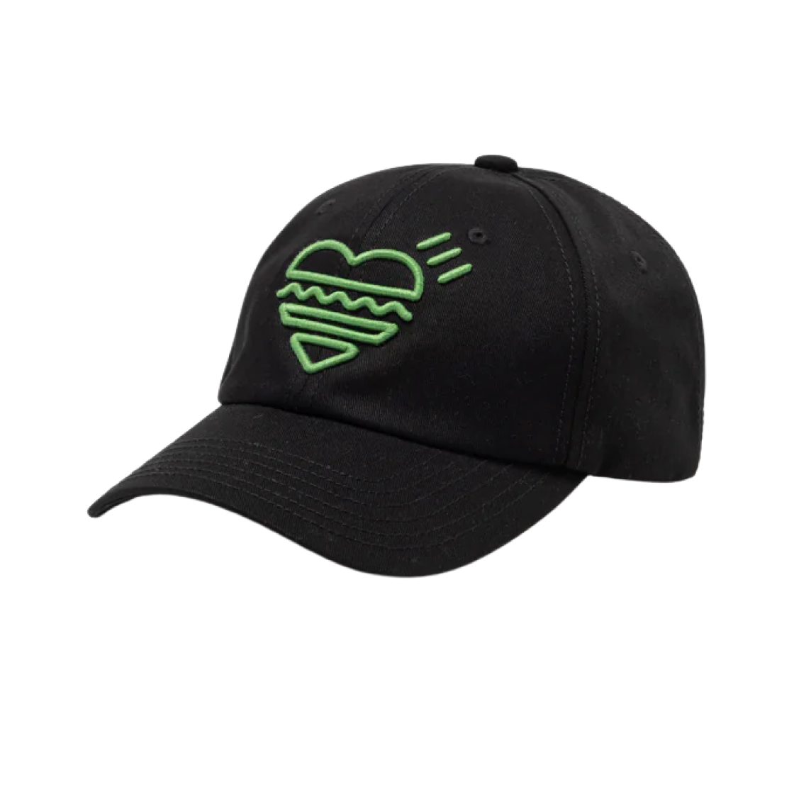 HUMAN MADE × SHAKE SHACK CAP ② 휴먼 메이드 x 쉐이크쉑 6 패널 캡 블랙 | Human Made | KREAM