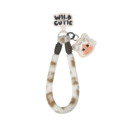 Pop Mart Crybaby Wild But Cutie Series Phone Charm Vanilla Cutie (Opened Case)