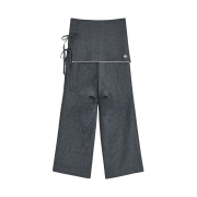 (W) hugyourskin Skirt Layered Pants Charcoal