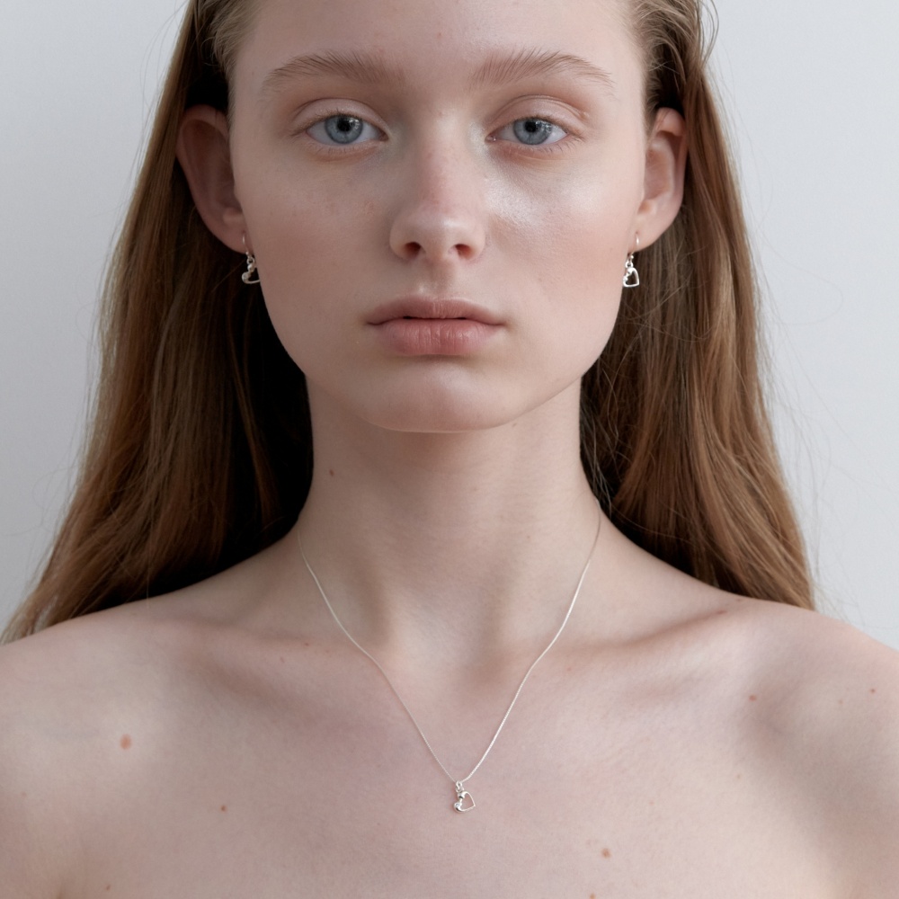 러브미몬스터 [실버] 퓨어 큐빅 몬트 체인목걸이 실버(lovememonster [Silver] Pure Cubic Mont Chain Necklace Silver) - 2