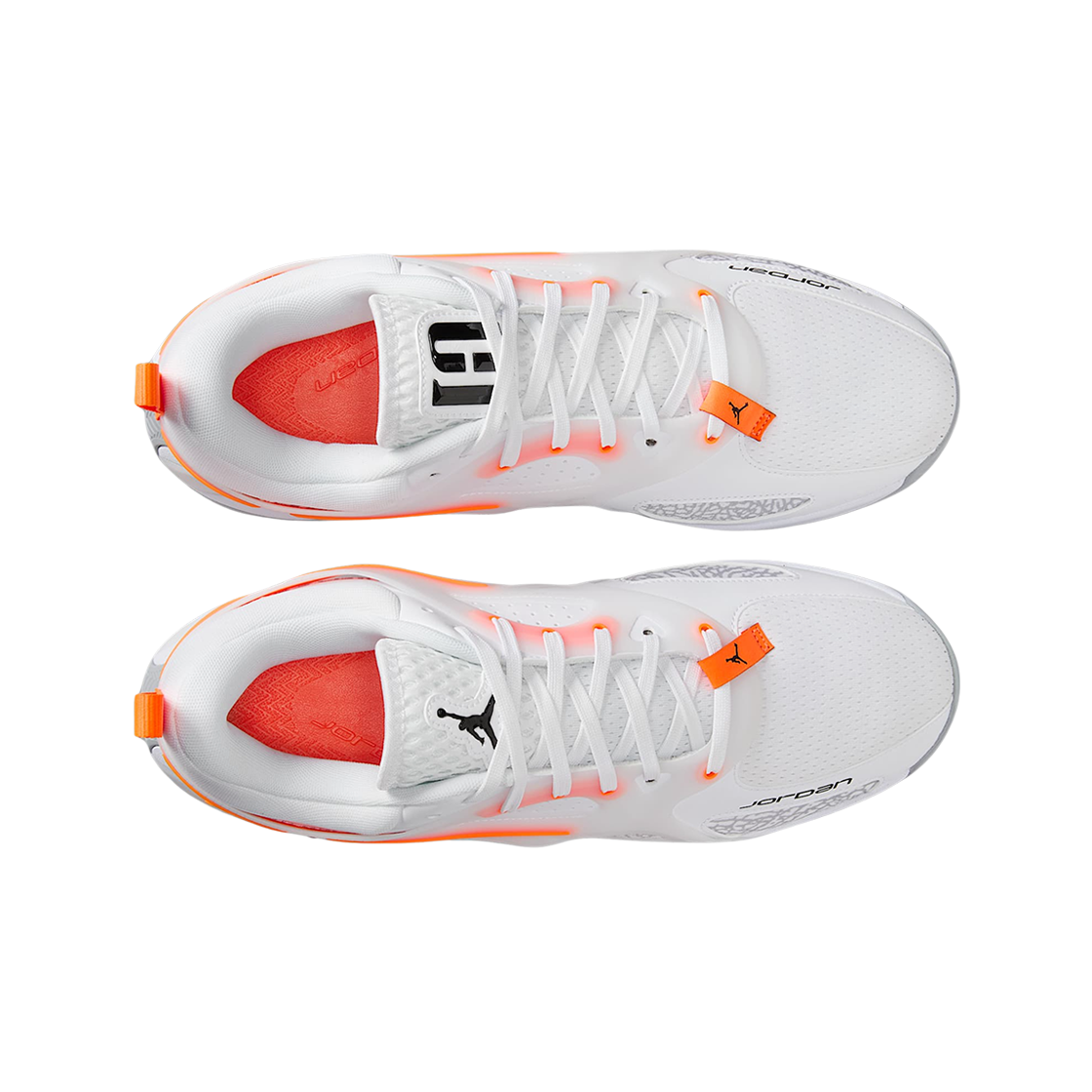 조던 헤어 시리즈 PF 화이트 토탈 오렌지(Jordan Heir Series PF White Total Orange) - 2