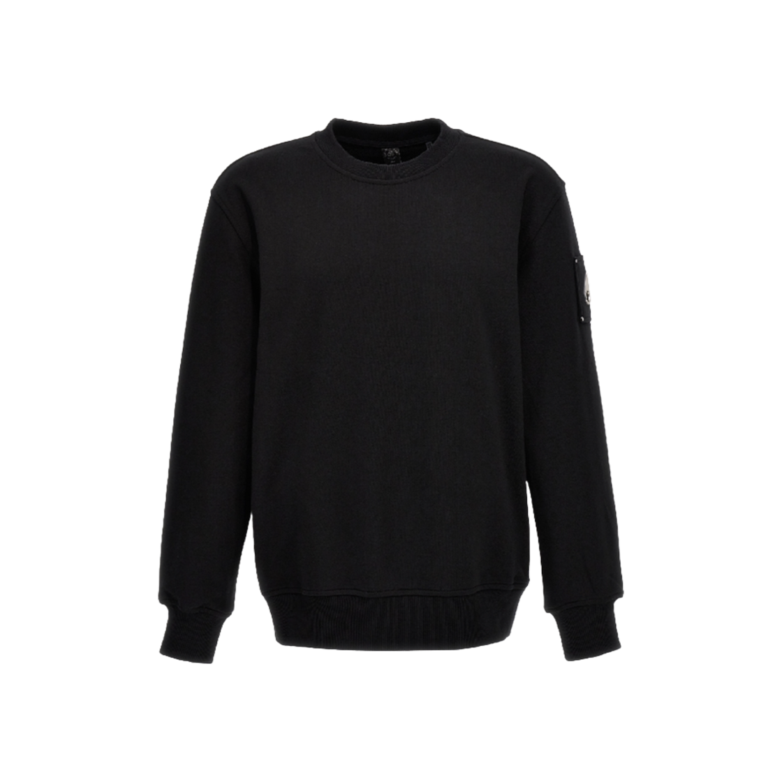 M33MS706292 Moose Knuckles Logo Sweatshirt Black