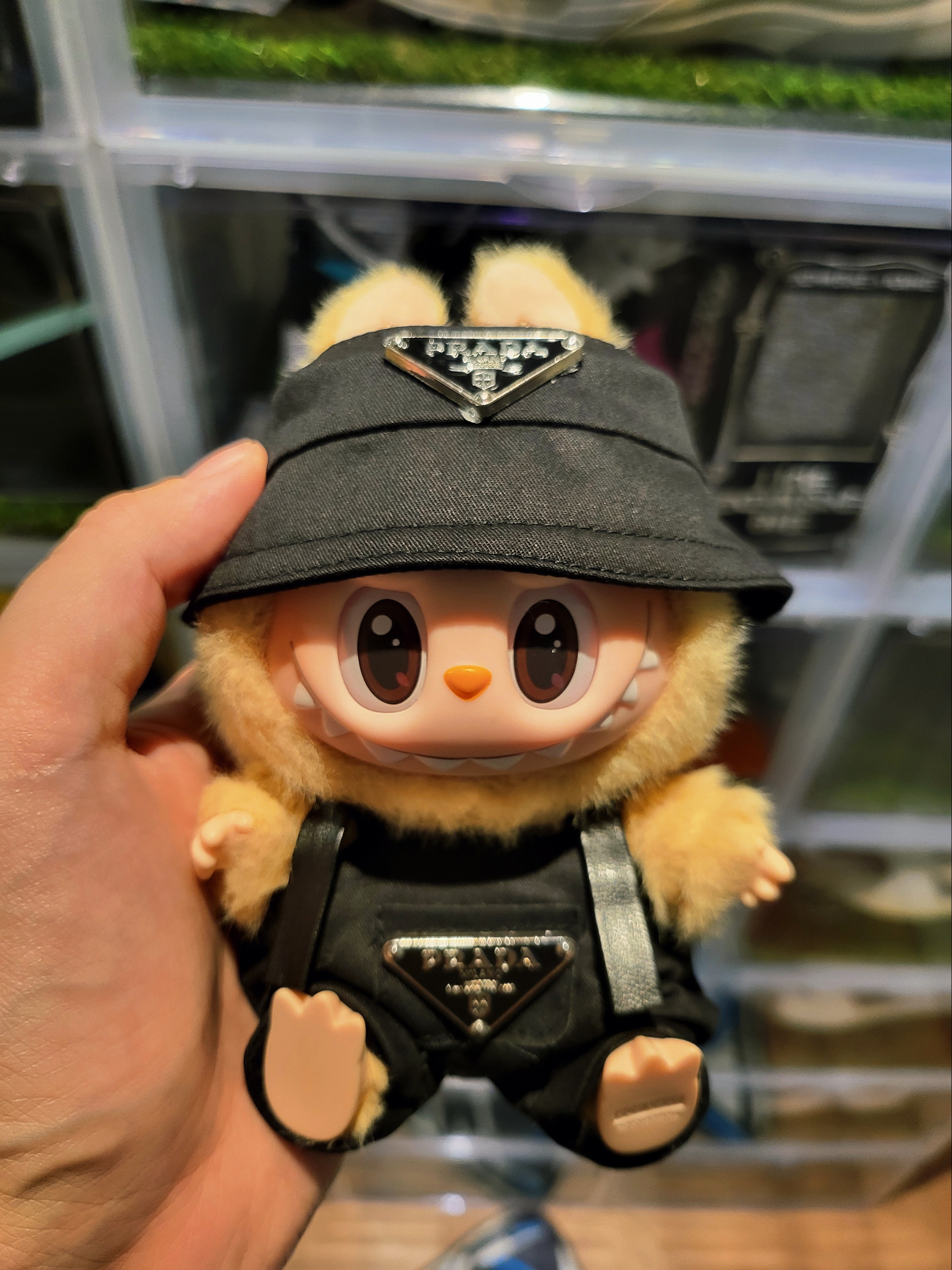 Pop Mart Labubu Let's Play Together Doll Series Baba Keyring (Opened Case) 착용 스타일 - 1