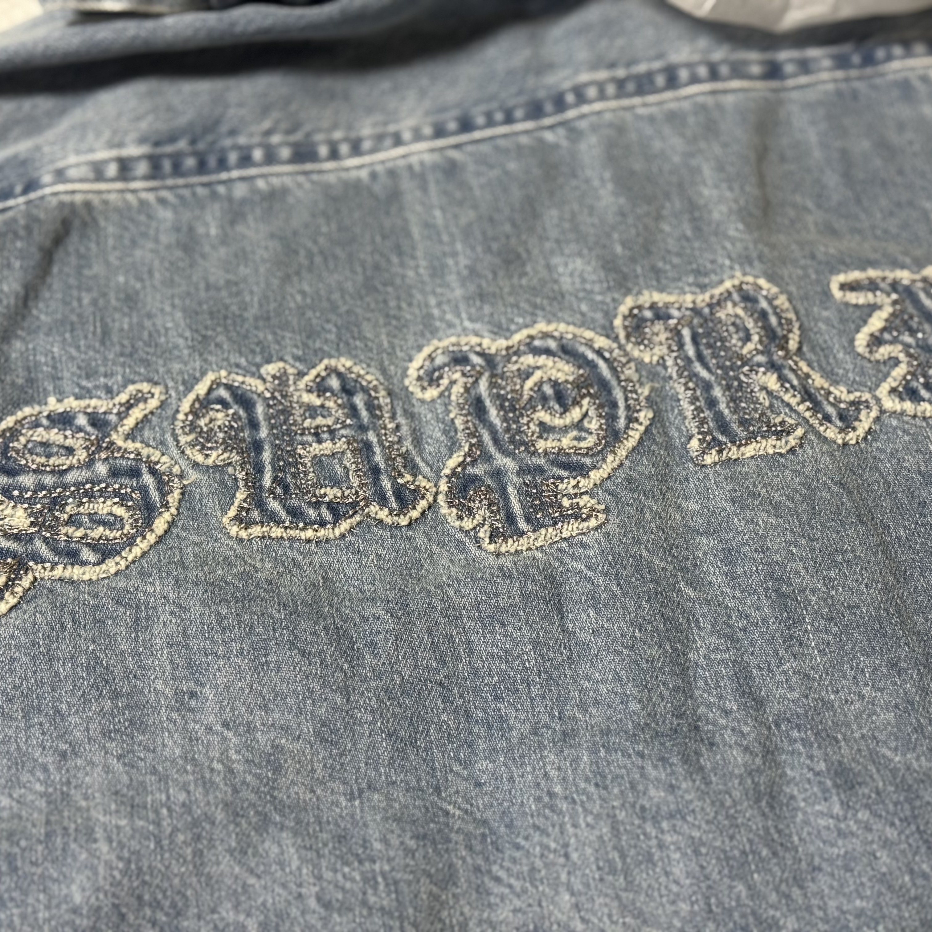 Supreme Hooded Denim Shirt Washed Indigo - 25SS 착용 스타일 - 2